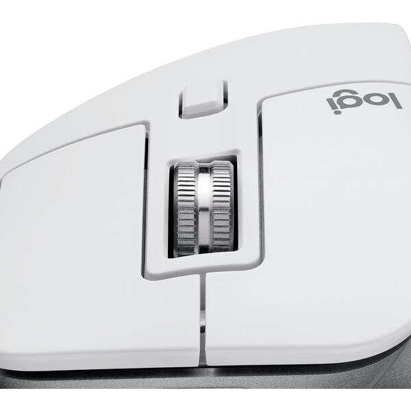 Mouse Logitech MX Master 3S, Wireless/Bluetooth, Pale Grey