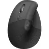 Mouse Logitech Lift Left Vertical Ergonomic, Wireless/Bluetooth, Black