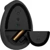 Mouse Logitech Lift Left Vertical Ergonomic, Wireless/Bluetooth, Black