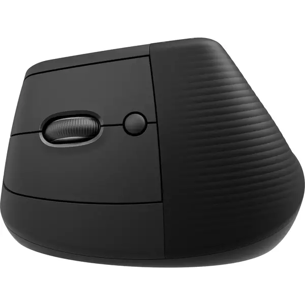 Mouse Logitech Lift Left Vertical Ergonomic, Wireless/Bluetooth, Black