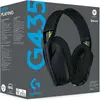 Casti gaming Logitech G435 Lightspeed Wireless Black