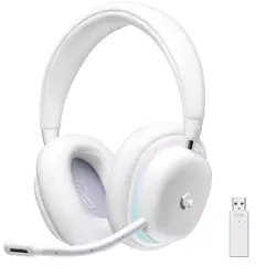 Casti gaming Logitech G735 Lightspeed Wireless RGB White