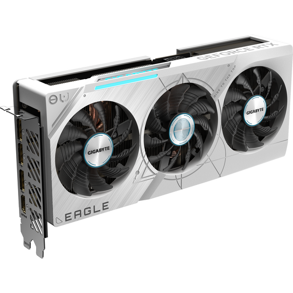 Placa video Gigabyte GeForce RTX 4070 SUPER EAGLE OC ICE White 12GB GDDR6X 192 Bit DLSS 3.0