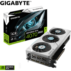 Placa video Gigabyte GeForce RTX 4070 SUPER EAGLE OC ICE White 12GB GDDR6X 192 Bit DLSS 3.0