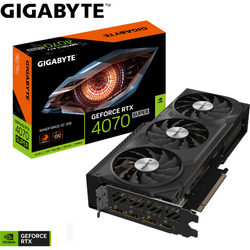 GeForce RTX 4070 SUPER Windforce OC 12GB GDDR6X 192 Bit DLSS 3.0