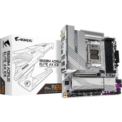 Placa de baza Gigabyte B650M AORUS ELITE AX ICE Socket AM5