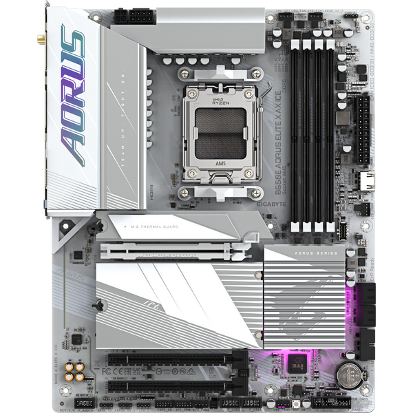 Placa de baza Gigabyte B650E AORUS ELITE X AX ICE Socket AM5