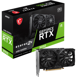 Placa video MSI GeForce RTX 3050 VENTUS 2X OC 6GB GDDR6 96-bit