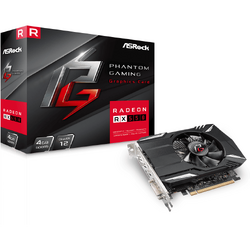 Placa video ASRock Radeon RX 550 Phantom Gaming 4GB GDDR5 128 Bit