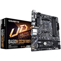 Placa de baza Gigabyte B450M DS3H WIFI Socket AM4