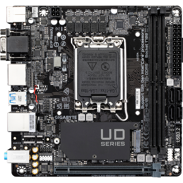 Placa de baza Gigabyte H610I Socket 1700