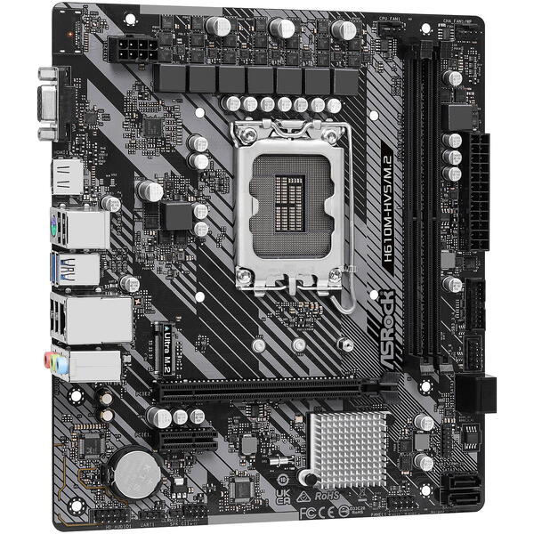 Placa de baza ASRock H610M-HVS/M.2 R2.0 Socket 1700