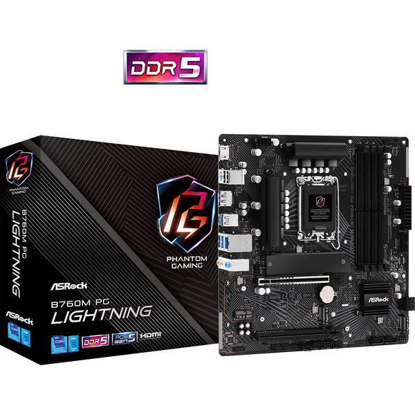 Placa de baza ASRock B760M PG LIGHTNING Socket 1700