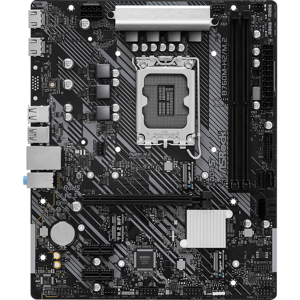 Placa de baza ASRock B760M-H2/M.2 Socket 1700