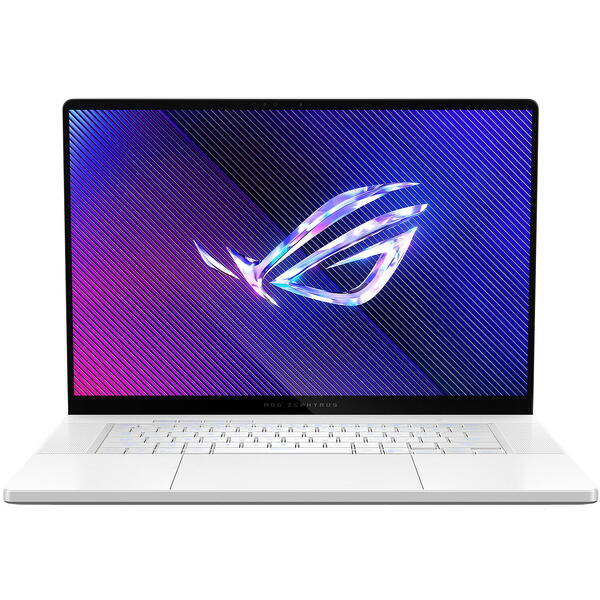 Laptop Asus ROG Zephyrus G16 OLED GU605MY, 16 inch 2.5K 240Hz G-Sync, Intel Core Ultra 9 185H, 32GB DDR5X, 2TB SSD, GeForce RTX 4090 16GB, Platinum White