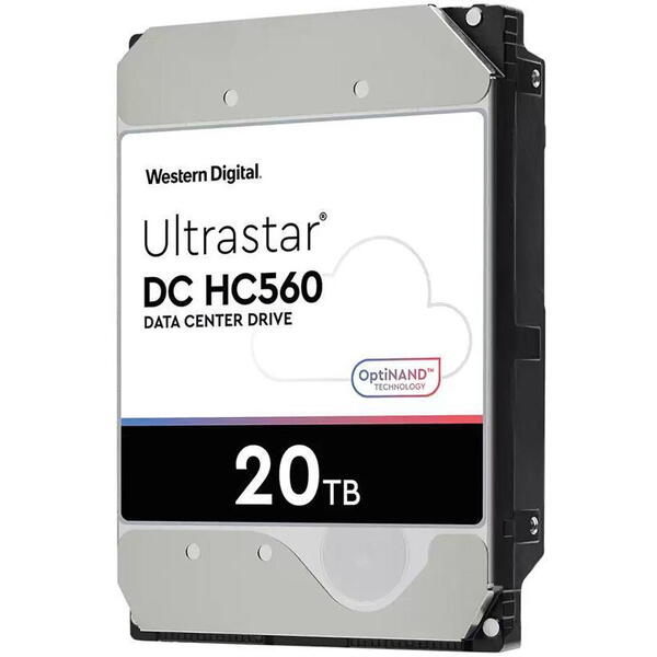 Hard Disk Server WD ULTRASTAR, DC HC310, 20TB, 3.5", 7200rpm, SATA3, 512MB