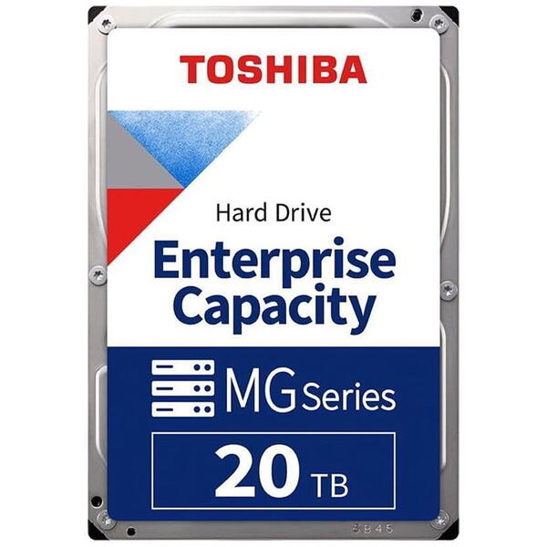 Hard Disk Server Toshiba Enterprise SATA 20TB 512e 7200 RPM 3.5 inch 512MB