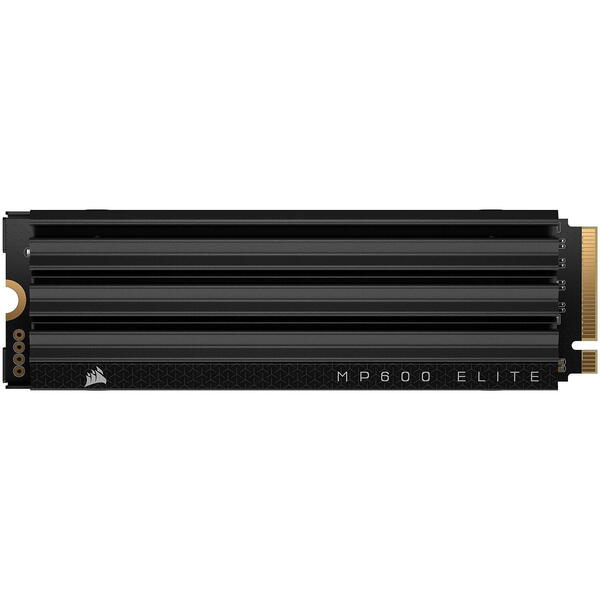 SSD Corsair MP600 ELITE Black HeatSink 1TB PCI Express 4.0 x4 M.2 2280