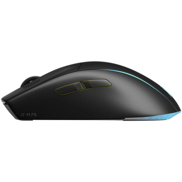 Mouse gaming Corsair M75 Lightweight RGB Wireless Black