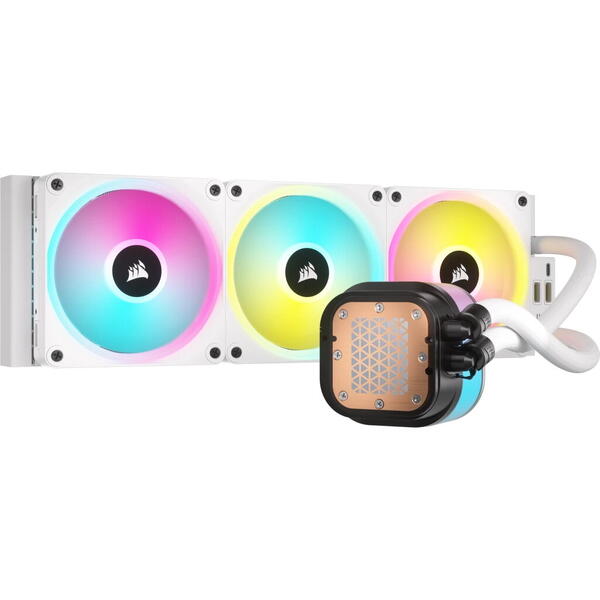 Cooler Corsair iCUE Link H150i RGB LCD White 360mm