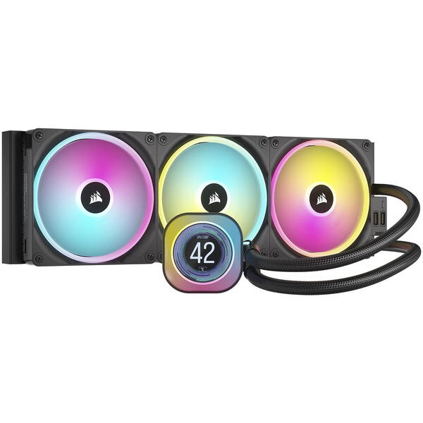 Cooler Corsair iCUE LINK H170i LCD 420mm