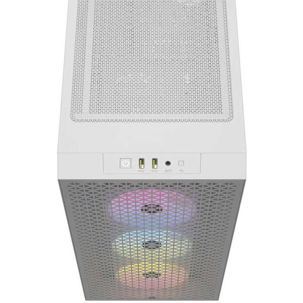 Carcasa Corsair 3000D RGB Airflow White