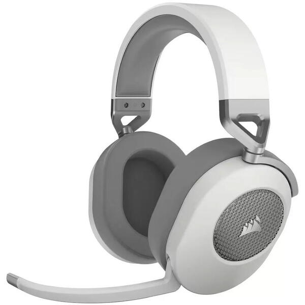 Casti gaming Corsair HS65 Wireless White V2