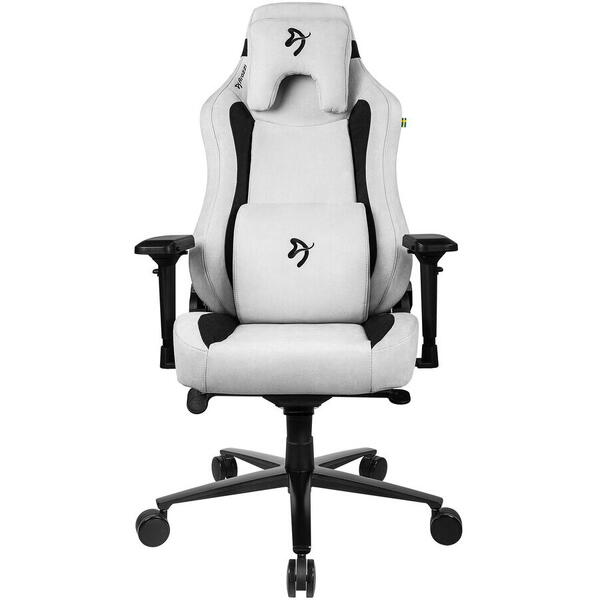 Scaun Gaming AROZZI Vernazza SuperSoft, Light Gray