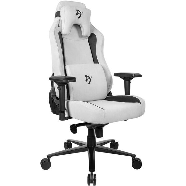 Scaun Gaming AROZZI Vernazza SuperSoft, Light Gray