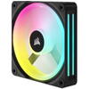 Ventilator PC Corsair iCUE Link QX120 RGB 120mm Starter Kit Black Three Fan Pack