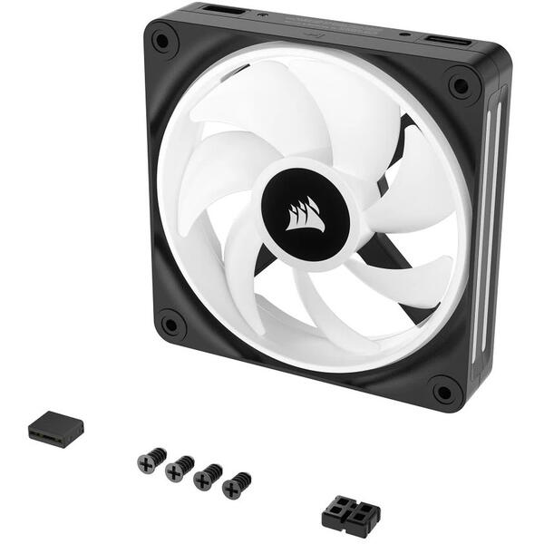 Ventilator PC Corsair iCUE Link QX120 RGB 120mm Expansion Kit Black