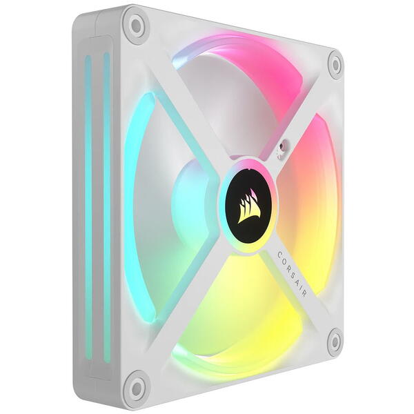 Ventilator PC Corsair iCUE Link QX140 RGB 140mm Expansion Kit White