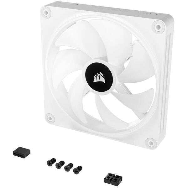 Ventilator PC Corsair iCUE Link QX140 RGB 140mm Expansion Kit White