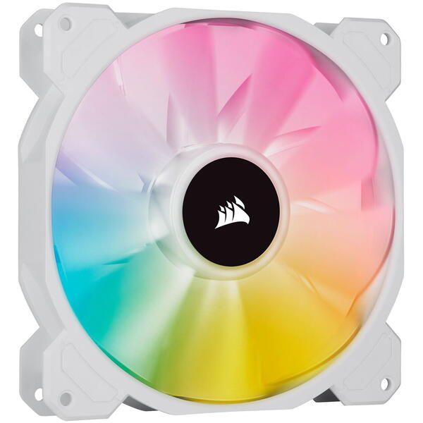 Ventilator PC Corsair iCUE SP140 RGB ELITE White Performance 140mm