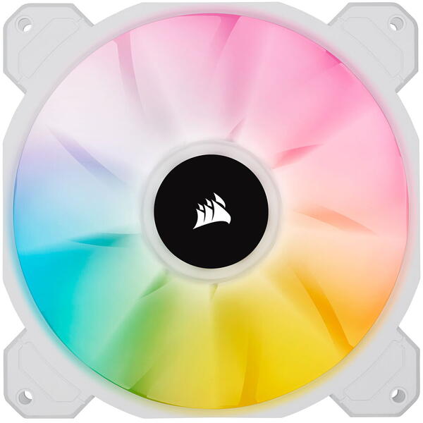 Ventilator PC Corsair iCUE SP140 RGB ELITE White Performance 140mm