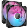 Ventilator PC Corsair iCUE LINK RX140 RGB 140mm Dual Fan Pack