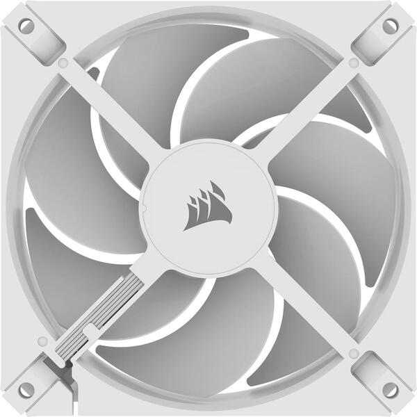 Ventilator PC Corsair iCUE AR120 Digital RGB 120mm White Three Fan Pack