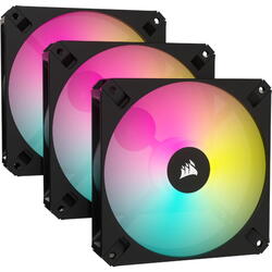 iCUE AR120 Digital ARGB Three Fan Pack Black