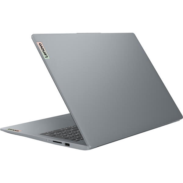 Laptop Lenovo IdeaPad Slim 3 15ABR8, 15.6 inch FHD IPS, AMD Ryzen 7 7730U, 16GB DDR4, 1TB SSD, Radeon, No OS, Arctic Grey