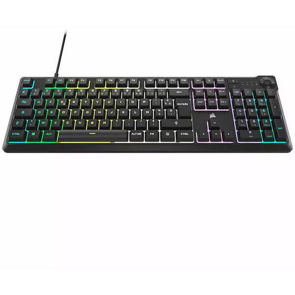 Tastatura gaming Corsair K55 CORE RGB iCUE Black