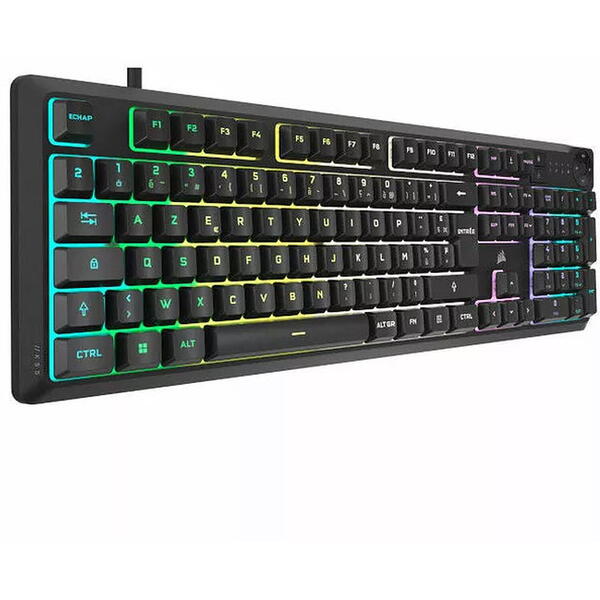 Tastatura gaming Corsair K55 CORE RGB iCUE Black