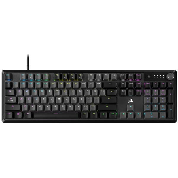 Tastatura gaming Corsair K70 Core RGB MLX Red Switch Mecanica