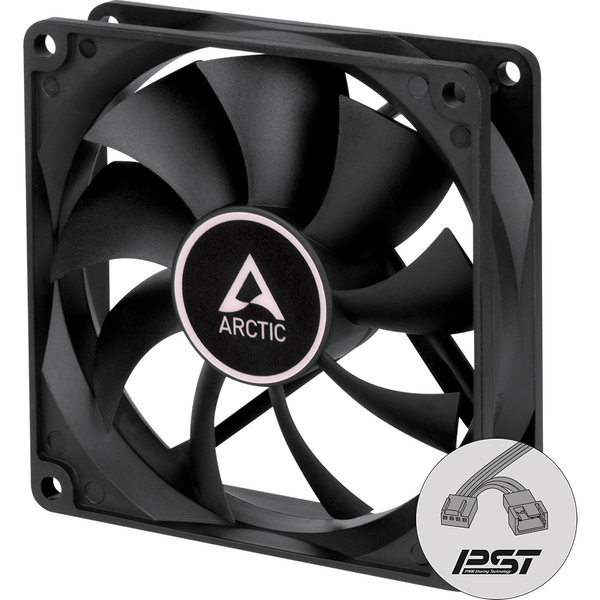 Ventilator PC Arctic F9 PWM PST CO, Negru