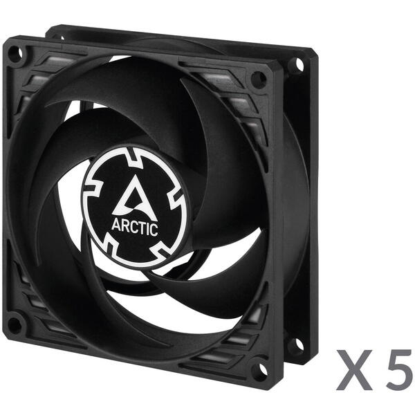 Ventilator PC Arctic P8, Negru 5 pack