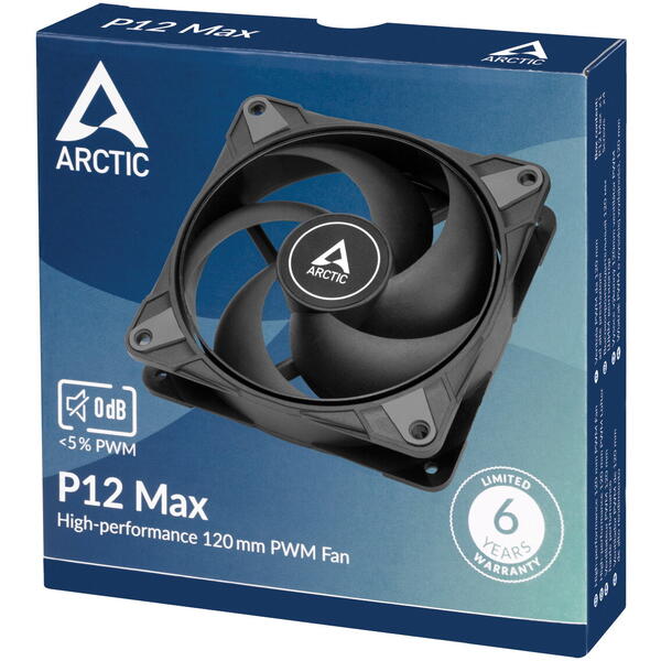 Ventilator PC Arctic P12 Max PWM