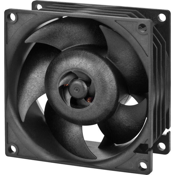 Ventilator PC Arctic S8038-10K, 10000 rpm, 80mm, PWM, Negru 4-pack