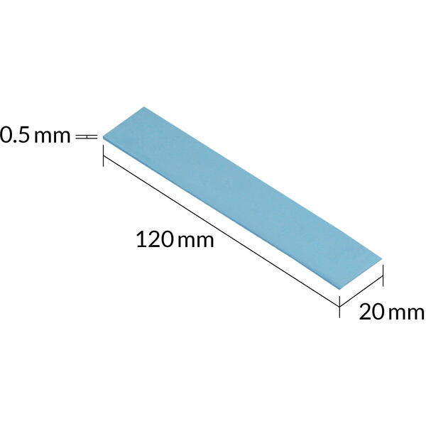 Pad termic Arctic PAD Termic - TP-3, 120x20mm, 0.5mm - 4 Pack