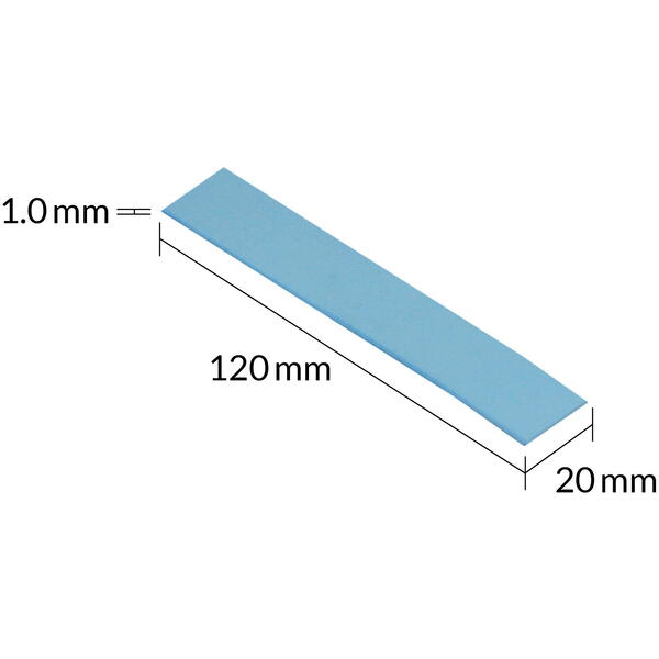 Pad termic Arctic PAD Termic - TP-3, 120x20mm, 1mm - 4 Pack