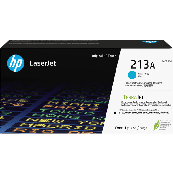 HP 213A Cyan, W2131A