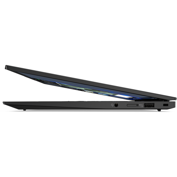 Laptop Lenovo ThinkPad X1 Carbon Gen 12, 14 inch 2.8K OLED 120Hz Touch, Intel Core Ultra 7 155U, 32GB LPDDR5X, 2TB SSD, Intel Graphics, Win 11 Pro, Black, Paint